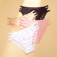 Women's Underwear Lace Cotton Stitching Low Waist