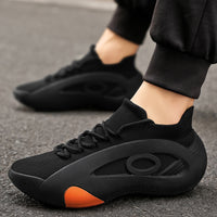 New Trendy Versatile Mesh Shoes With A Breathable Thick Sole