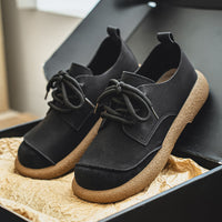 Outdoor Lightweight Men's Retro Low-cut Workwear British Style Shoes