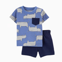 Summer Two-Piece Baby Short Sleeve