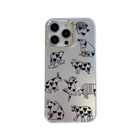 Artistic Line Cat Phone Case Cartoon
