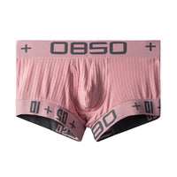 Breathable Boxer Men's Boxer Cotton Mid Waist Shorts