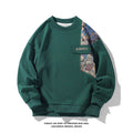 Plus Size Embroidery Stitching Sweater