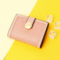 Simple And Compact Card Holder Student Style Multi-card-slot Coin Purse Female