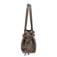Casual All-Match Vintage Oil Wax Leather Handheld Underarm Bag