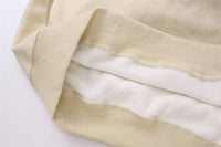 Inkjet Letters Embroidered Brushed Sweatshirt Heavy