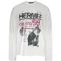 Spring And Autumn Pure Cotton Men And Women Loose Casual Top Long Sleeve