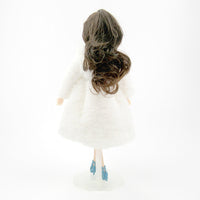 Doll Fashion Plush Coat Cloak Girl Toy Doll