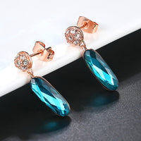 Hazy Moon Simple Fashion Geometric Earrings
