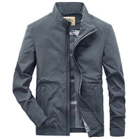 Loose Casual Stand Collar Jacket Men's Top