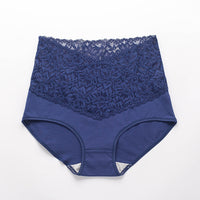 Sexy Transparent Lace Cotton Underwear Women's Buttocks Without Trace