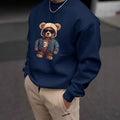 Fashionable 3D Digital Print Hoodless Sweatshirt For Teenagers Unisex