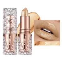 Shiny Lipstick Long Lasting Waterproof Pearlescent