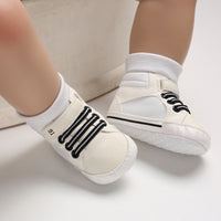 Baby Middle And High Top Soft Bottom Non-slip Casual Toddler Shoes