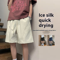 New Summer Simple Fashion Trend Ins Beach Casual Shorts