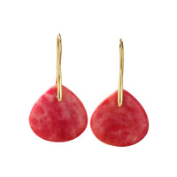 Women's Natural Stone Teardrop Earrings