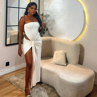 Women's Casual Off-Shoulder Long Dress