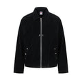 Retro Patchwork Black Jacket Unisex Designer-Style Niche Loose Coat