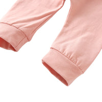 New Style White Jacket Pink Headband Pink Trousers Baby Girl Three-piece Set
