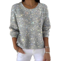 Women's Round-Neck Casual Commuter Sweater