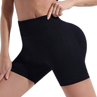 Seamless Three-panel Outerwear Sports Shorts For A Peachy Butt