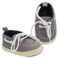 Denim Blue Solid Color Casual Toddler Shoes