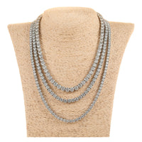 Single-row Tennis Chain Necklace