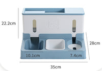 New Model Pet Cat Automatic Water Dispenser Dog Feeder Water Dispenser Combined Dog Pet Supplies