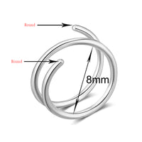 Man Women Septum Piercing Nose Ring Lip Ring Earrings