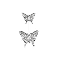 European And American Style Navel Stud Stainless Steel