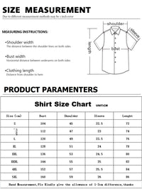 Men's Short-sleeved Casual Music Printing 3D Shirt Versatile