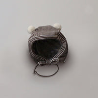 Children's Baby Striped Baby One-piece High Waist Belly Protective Pants Set