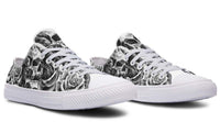 Fashion Printed Couple High Top Canvas Shoes