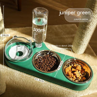 Automatic Drinking Water Protection Cervical Spine Cat Food Holder