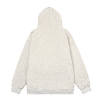 Pigeon Printed Hoodie Men's Fleece-lined Autumn And Winter Loose Pullover Top Long-sleeved Sweatshirt