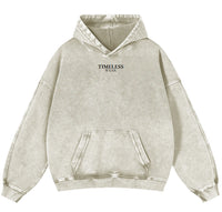 Heavyweight Washed And Distressed Loose Batik Sweatshirt