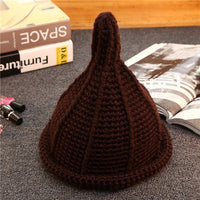 Hat Female Winter Korean Coarse Tide Handmade Warm Knitted Wool Hat