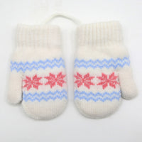 Children's Alpaca Thick Warm Halter Gloves
