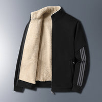 Lamb Down Sweater Men's Fleece Padded Coat