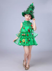 Children's Christmas Tree Program Performance Costume