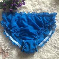 Panties Sexy Translucent Silk Ladies Triangle