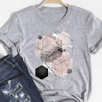 Geometric Printed Summer Short Sleeve