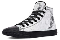 Printed Couple High-top Canvas Shoes
