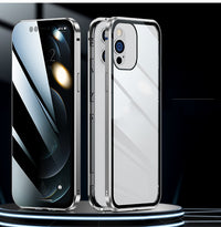 Peep-proof Double-sided Magnetic Glass Phone Case