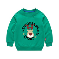 Children's Sweater Korean Style Sweatshirt Boys' Round Neck