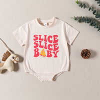 Infant Toddler Jumpsuit Cartoon Letter Print Jumpsuit