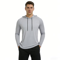 Outdoor Casual Sports Fashion Hooded Long-Sleeve Sweatshirt