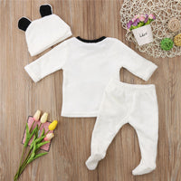 Autumn And Winter Flannel Baby Suit