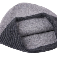 Trendy Men's Autumn And Winter Spotless Dome Fashion Embroidered Letters Warm Knitted Hat