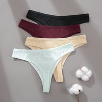 Women's T-back Cotton Underwear